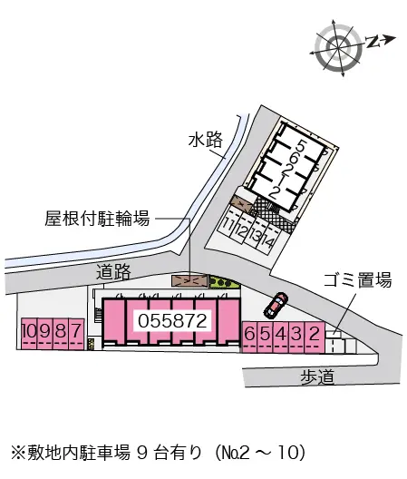★手数料０円★鳥栖市宿町 月極駐車場